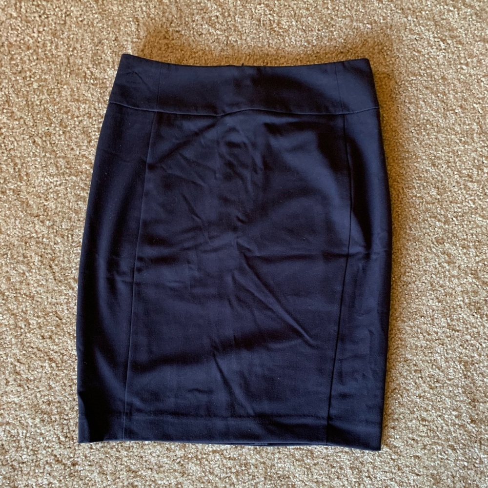 Apt. 9 Navy Blue Pencil Skirt